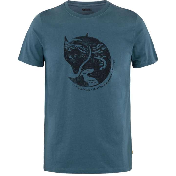 Priser på Fjällräven Mens Arctic Fox T-shirt (Grøn (LAUREL GREEN/625) Large)