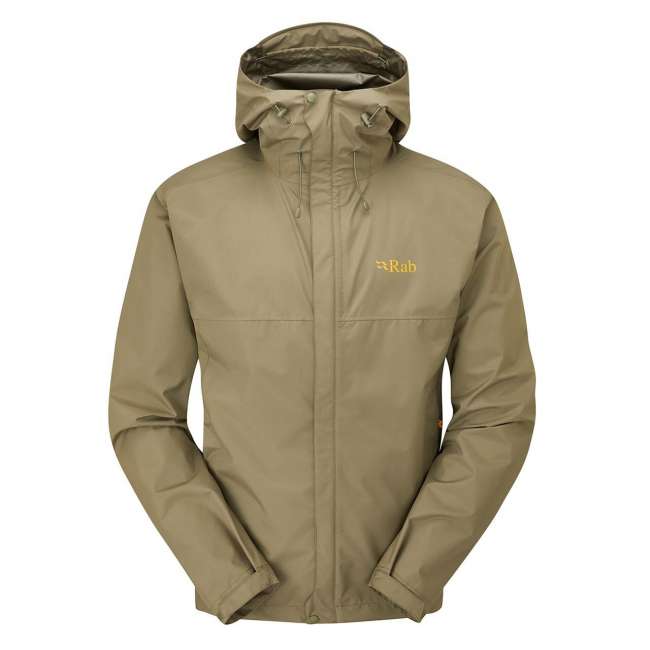 Priser på RAB Mens Downpour Eco Jacket (Beige (LIGHT KHAKI) X-large)