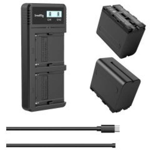 Priser på SmallRig 3823 NP-F970 Battery & Charger Kit - Batteri