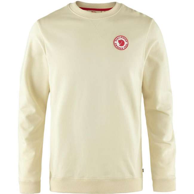 Priser på Fjällräven Mens 1960 Logo Badge Sweater (Hvid (CHALK WHITE/113) Small)