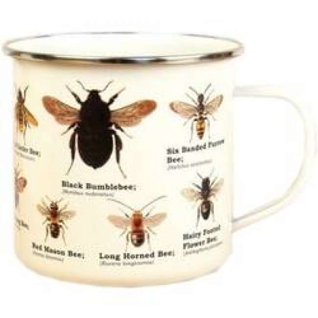 Priser på Gift Republic Emaljekrus - Bombus Bee Bier