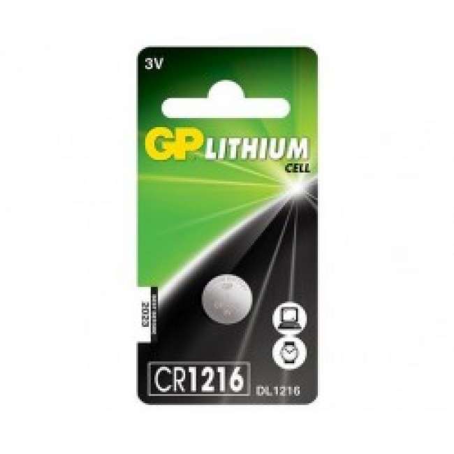 Priser på GP Lithium 3V CR1216 Knapcelle Batteri