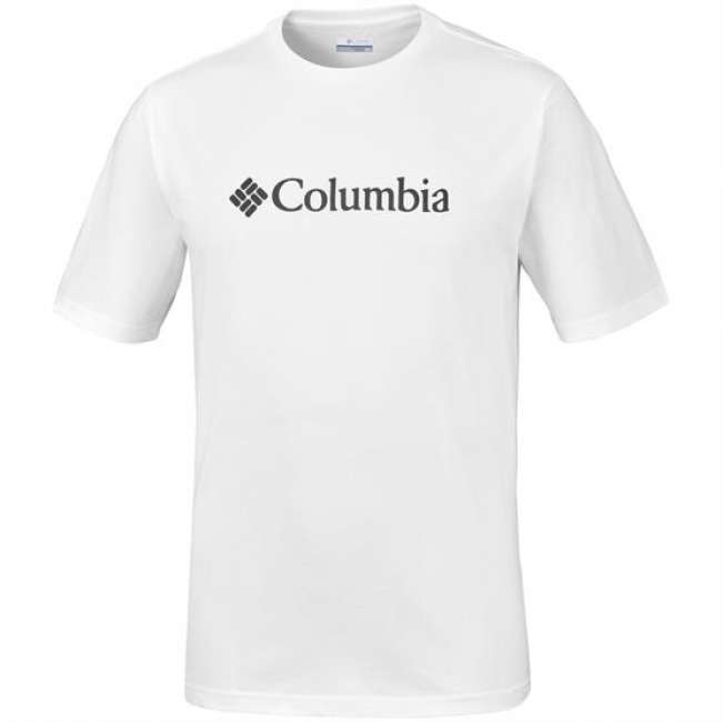 Priser på Columbia CSC Basic Logo Short Sleeve Mens, White