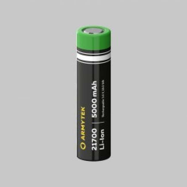 Priser på Armytek 21700 Li-ion 5000mah Battery / Without Pcb / Rechargeable - Batteri