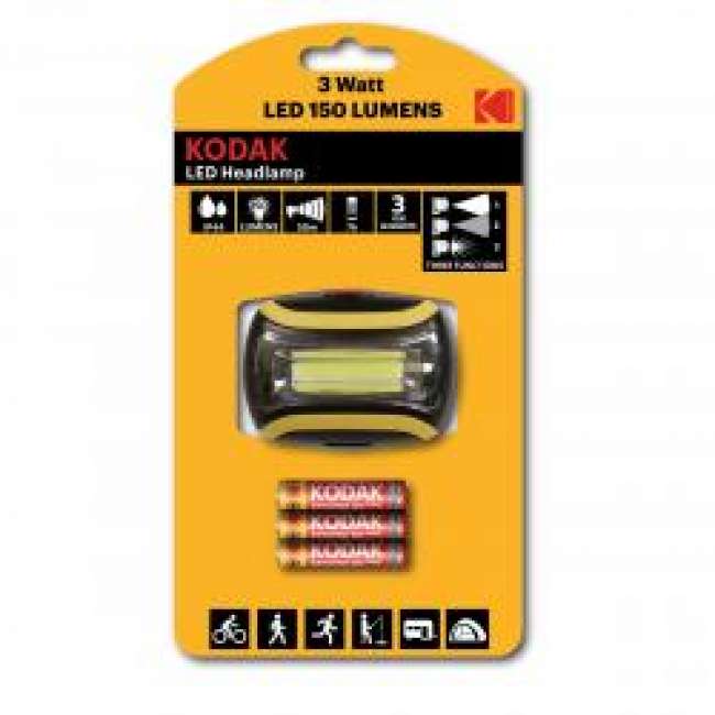 Priser på Kodak HL04 3 Watt LED 150 Lumen - Pandelampe