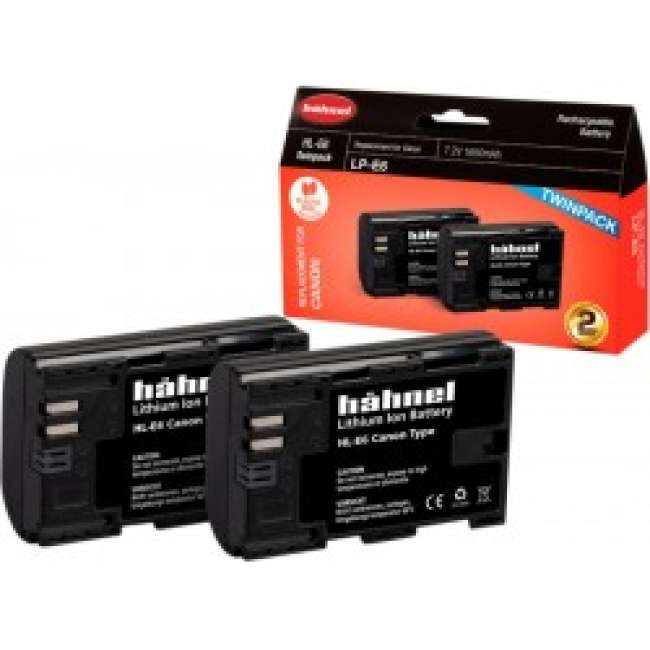Priser på Hahnel Hähnel Battery Canon Hl-e6 Twin Pack - Batteri
