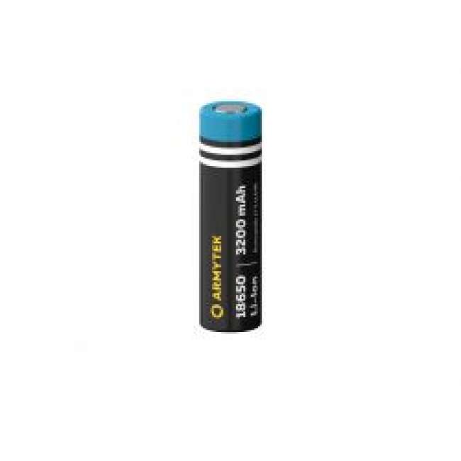 Priser på Armytek 18650 Li-Ion 3200mAh battery / Without PCB / Rechargeable - Batteri
