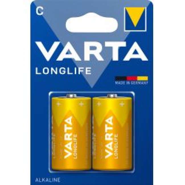 Priser på Varta Longlife C 2 Pack (b) - Batteri