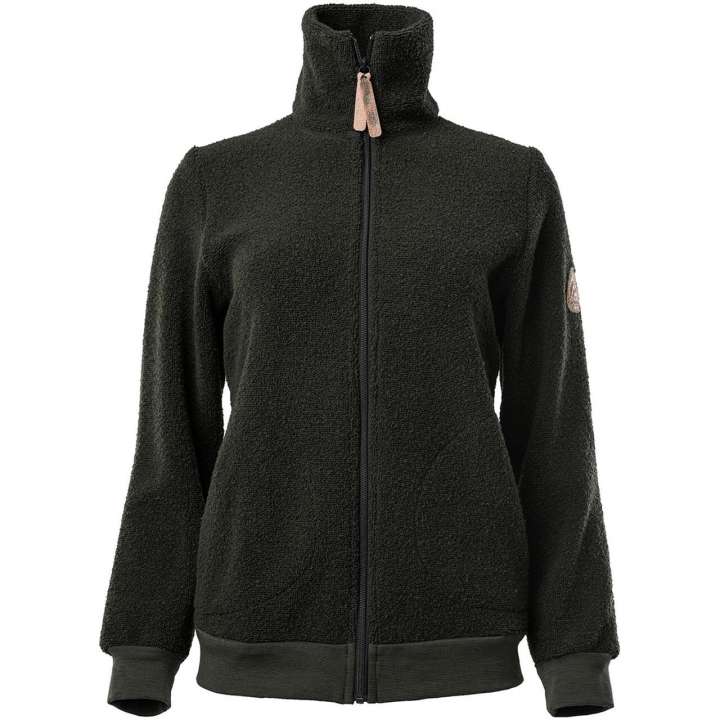 Priser på Aclima Womens Reborn Terry Jacket (Grøn (OLIVE MELANGE) Small)