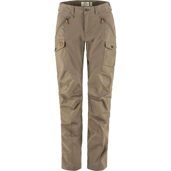 Priser på Fjällräven Womens Nikka Trousers Curved (Brun (SUEDE BROWN/244) 40)