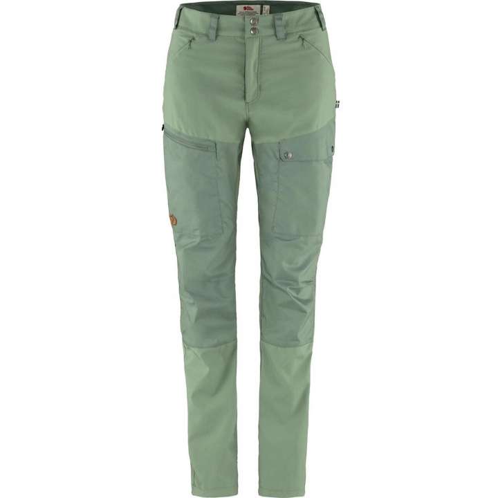 Priser på Fjällräven Womens Abisko Midsummer Trousers Reg (Grøn (JADE GREEN-PATINA GRN/613-614) 42)