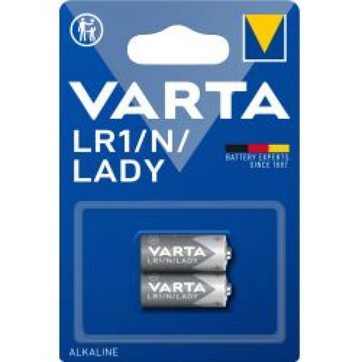 Priser på Varta N/lr1/4001/lady Alkaline 2 Pack - Batteri