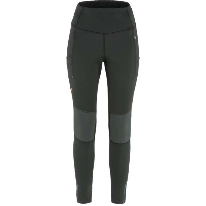 Priser på Fjällräven Womens Abisko Värm Trekking Tights (Sort (BLACK-IRON GREY/550-048) Large)