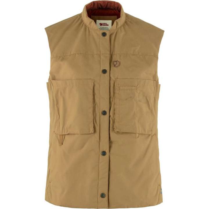 Priser på Fjällräven Womens Singi Padded Vest (Brun (BUCKWHEAT BROWN/232) Medium)