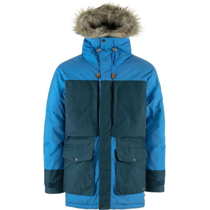 Priser på Fjällräven Mens Polar Expedition Parka (Blå (UN BLUE-MOUNTAIN BLUE/525-570) Medium)