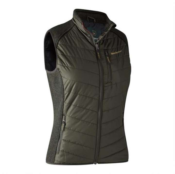 Priser på Deerhunter Lady Caroline Vatteret Vest, Timber