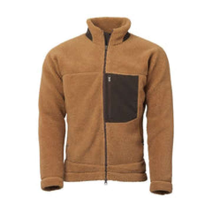 Priser på Laksen - Teddy Fleece Jacket Toffee