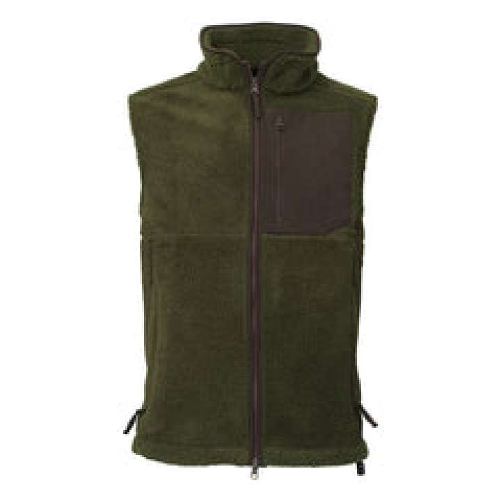 Priser på Laksen - Bear Fleece Vest Olive