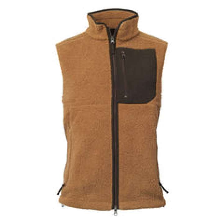 Priser på Laksen - Bear Fleece Vest Camel