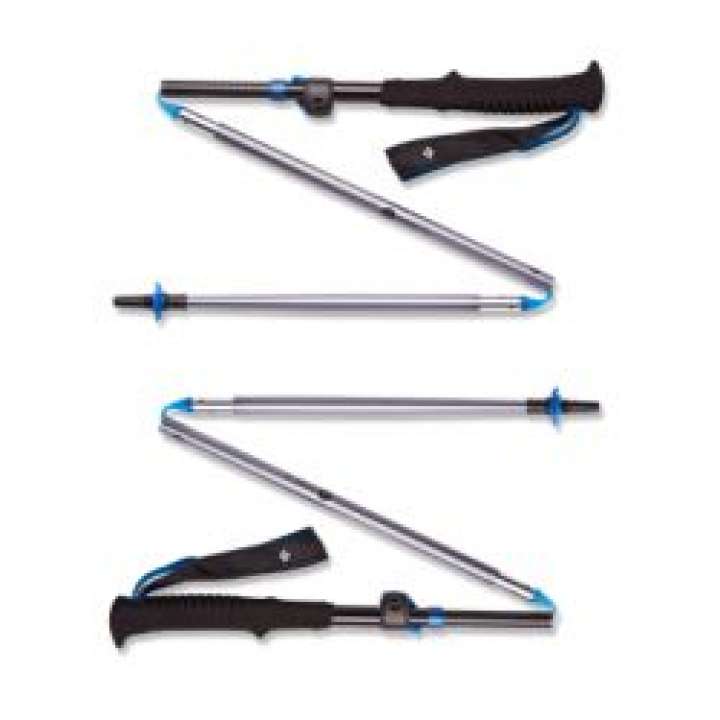 Priser på Black Diamond Distance Flz Poles - Pewter - Str. 125 cm - Vandrestave