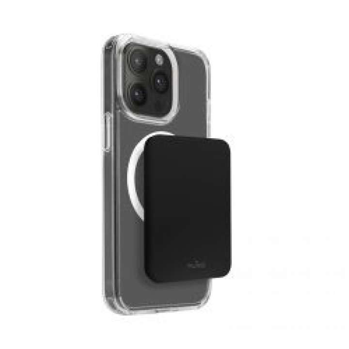 Priser på Puro Power Bank Mini Power Mag, 4200 Mah, Usb-c In/out, Black