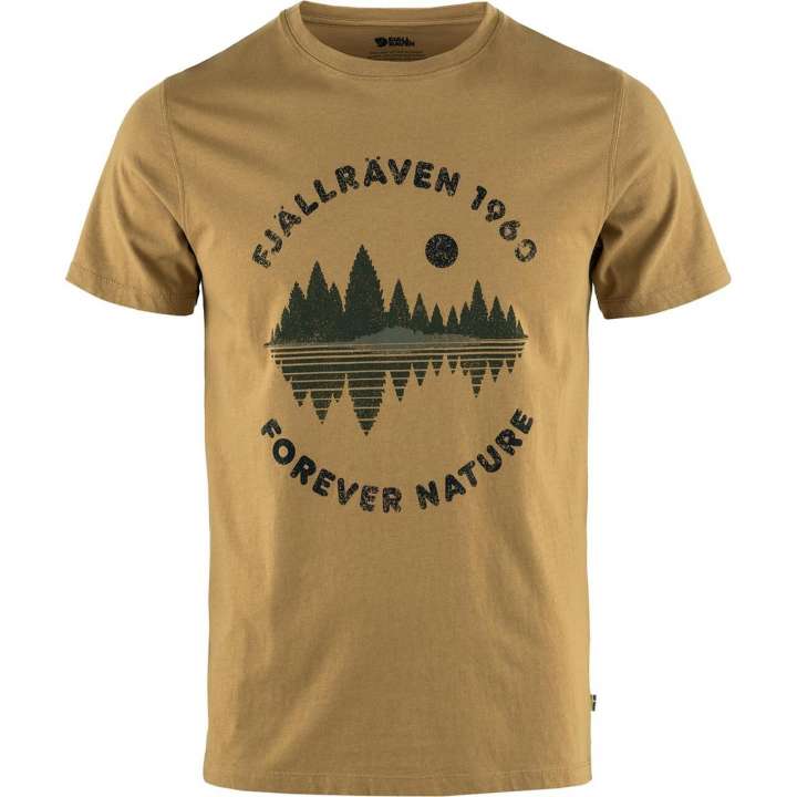 Priser på Fjällräven Mens Forest Mirror T-shirt (Brun (BUCKWHEAT BROWN/232) Large)