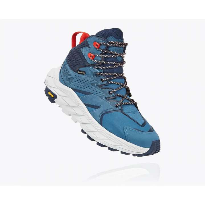Priser på Hoka Womens Anacapa Mid GTX (Blå (REAL TEAL/OUTER SPACE) 38)