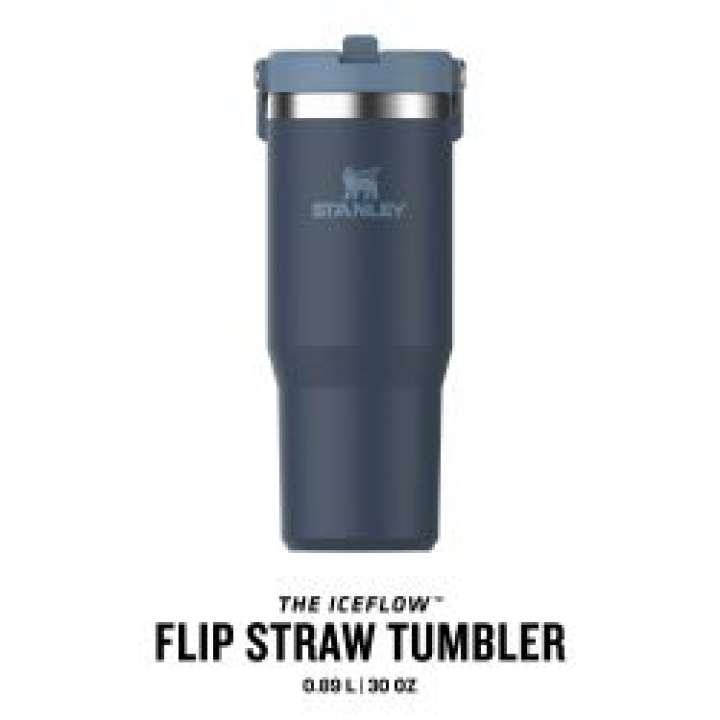 Priser på Stanley Iceflowâ„¢ Flip Straw Tumbler 0.89l, Navy - Termokrus
