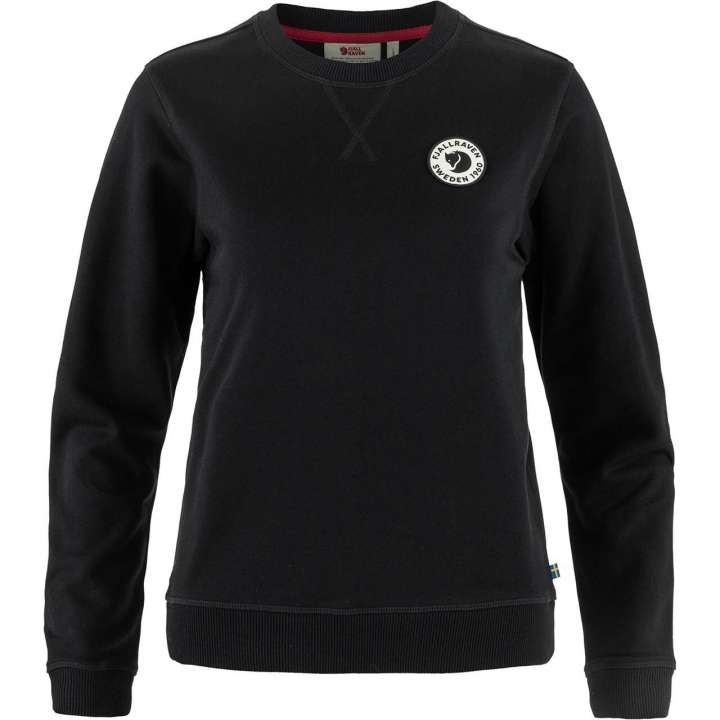 Priser på Fjällräven Womens 1960 Logo Badge Sweater (Sort (BLACK/550) Medium)
