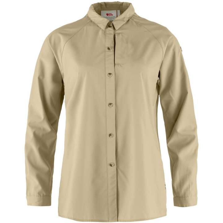 Priser på Fjällräven Womens Abisko Hike Shirt (Hvid (FOSSIL/118) X-small)