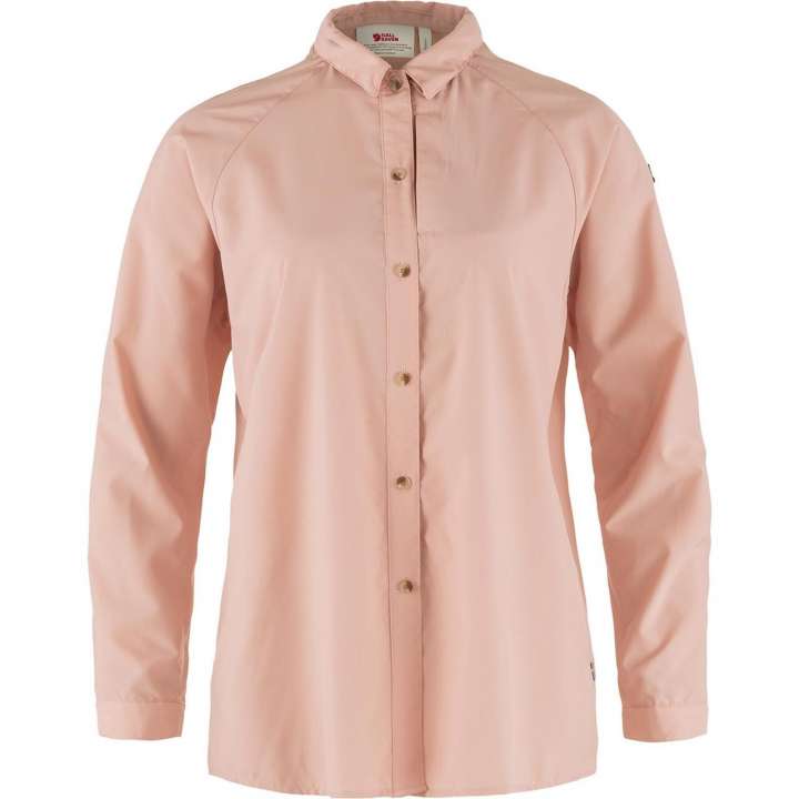 Priser på Fjällräven Womens Abisko Hike Shirt (Lyserød (CHALK ROSE/302) Small)