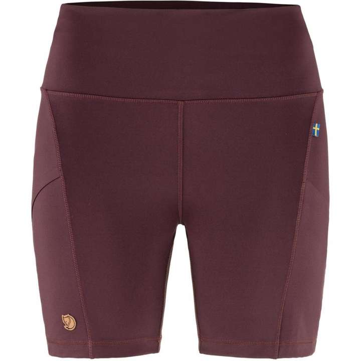Priser på Fjällräven Womens Abisko 6" Short Tights (Rød (PORT/357) X-large)