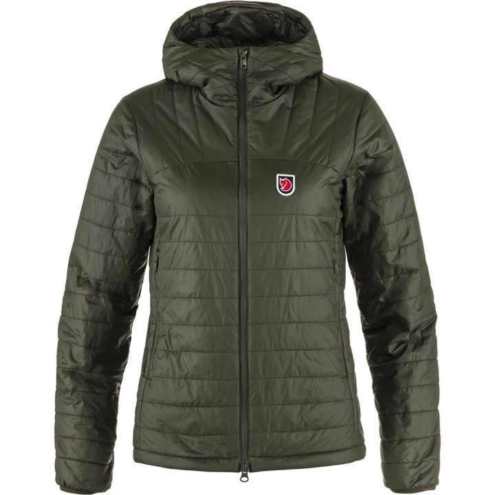 Priser på Fjällräven Womens Expedition X-lätt Hoodie (Grøn (DEEP FOREST/662) X-small)
