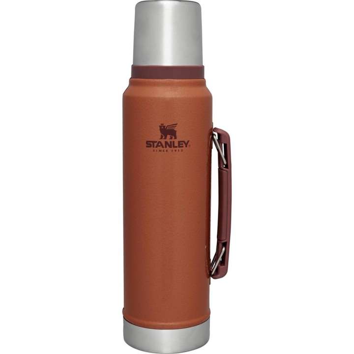 Priser på Stanley Classic Vacuum Bottle 1.0l (Rød (HAMMERTONE CLAY))