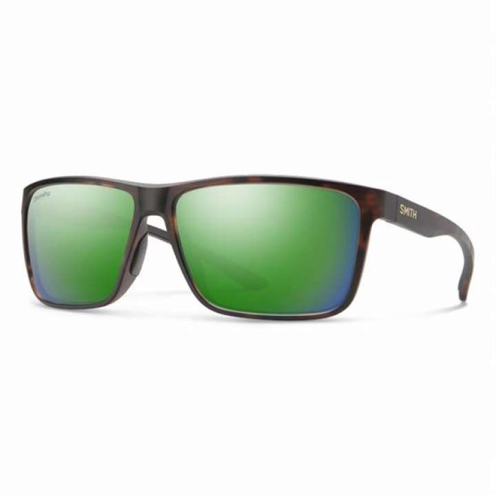 Priser på Smith Optics Riptide Matte Tortoise Polar, Green Mirror