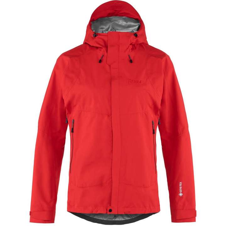 Priser på Tierra Womens Back Up Jacket Relaxed Fit Gen.3 (Rød (RED) Large)