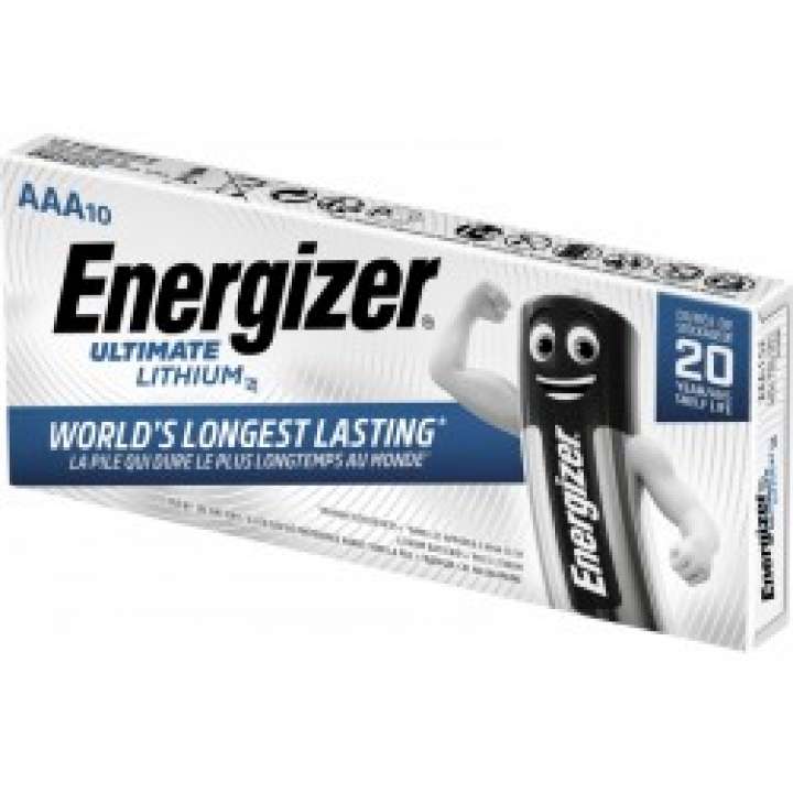 Priser på Energizer Ultimate Lithium AAA B2B 10 pack - Batteri