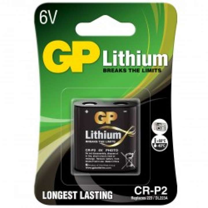 Priser på GP Lithium 6V CR-P2 Batteri