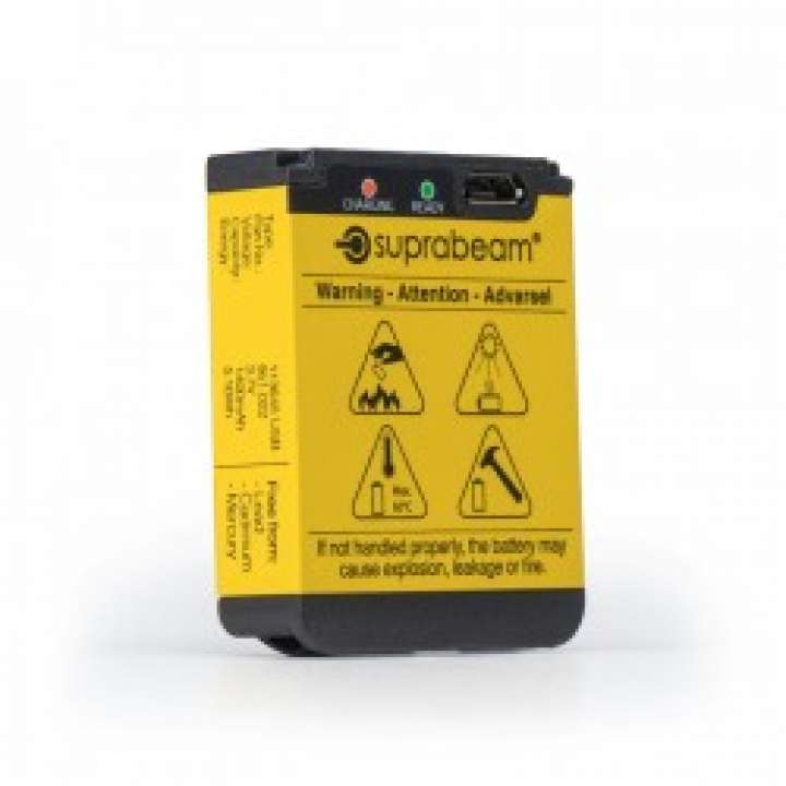 Priser på Suprabeam Li-Polymer celle 13645 1400 mAh 5.18 Wh/3.7 V USB til V3air Rechargeable - Batteri