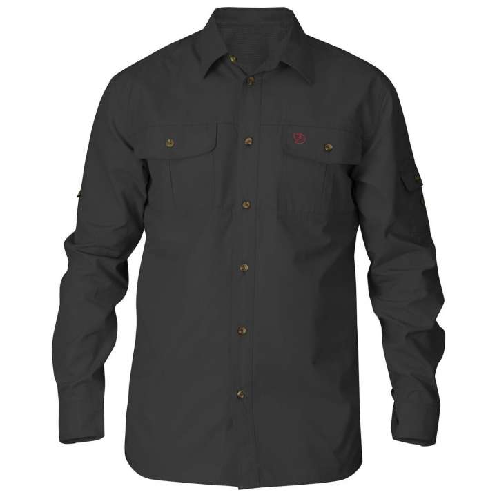 Priser på Fjällräven Mens Singi Trekking Shirt L/S (Grå (DARK GREY/030) X-large)