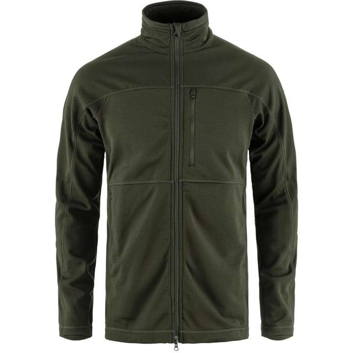 Priser på Fjällräven Mens Abisko Lite Fleece Jacket (Grøn (DEEP FOREST/662) X-small)