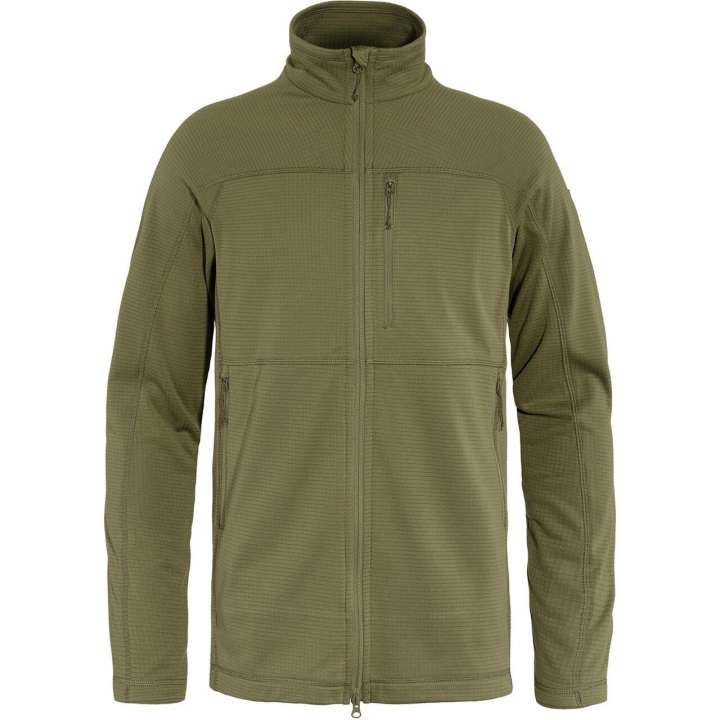 Priser på Fjällräven Mens Abisko Lite Fleece Jacket (Grøn (GREEN/620) Large)
