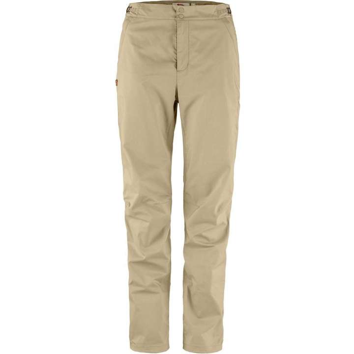 Priser på Fjällräven Womens Abisko Hike Trousers (Hvid (FOSSIL/118) 40 kort)