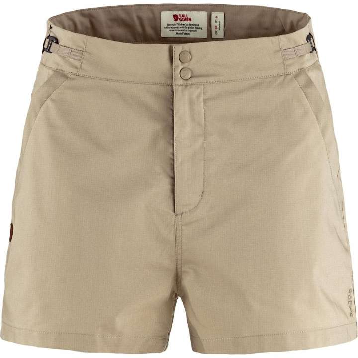 Priser på Fjällräven Womens Abisko Hike Shorts (Hvid (FOSSIL/118) 42)