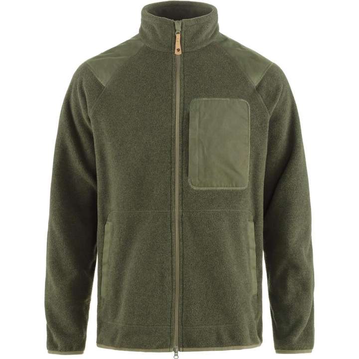 Priser på Fjällräven Mens Värmland Fleece Jacket (Grøn (LAUREL GREEN/625) Medium)