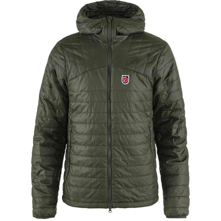 Priser på Fjällräven Mens Expedition X-lätt Hoodie (Grøn (DEEP FOREST/662) Small)