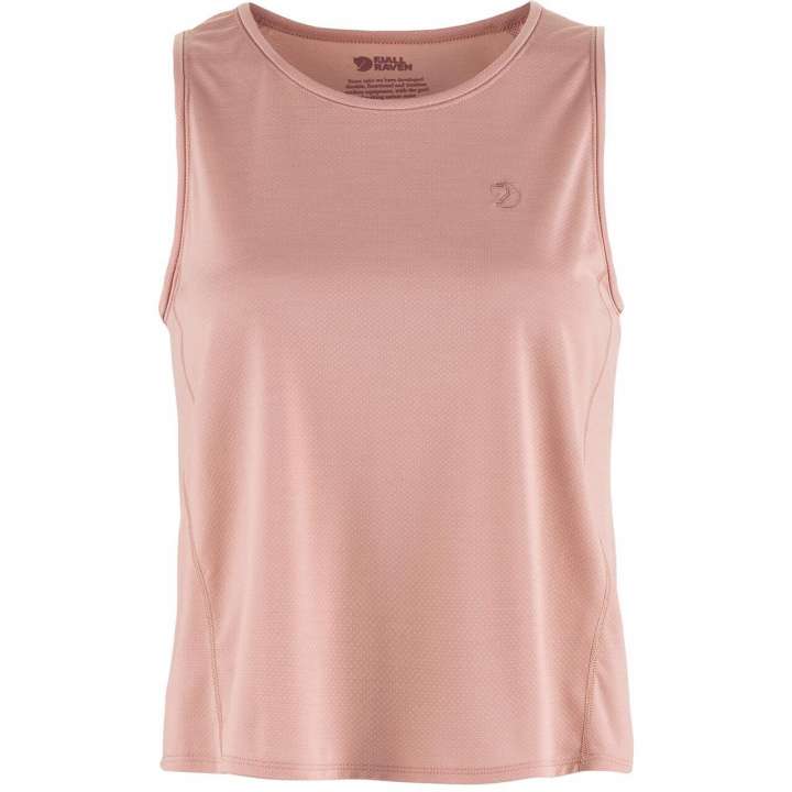 Priser på Fjällräven Womens Abisko Lite Tank (Lyserød (CHALK ROSE/302) X-large)