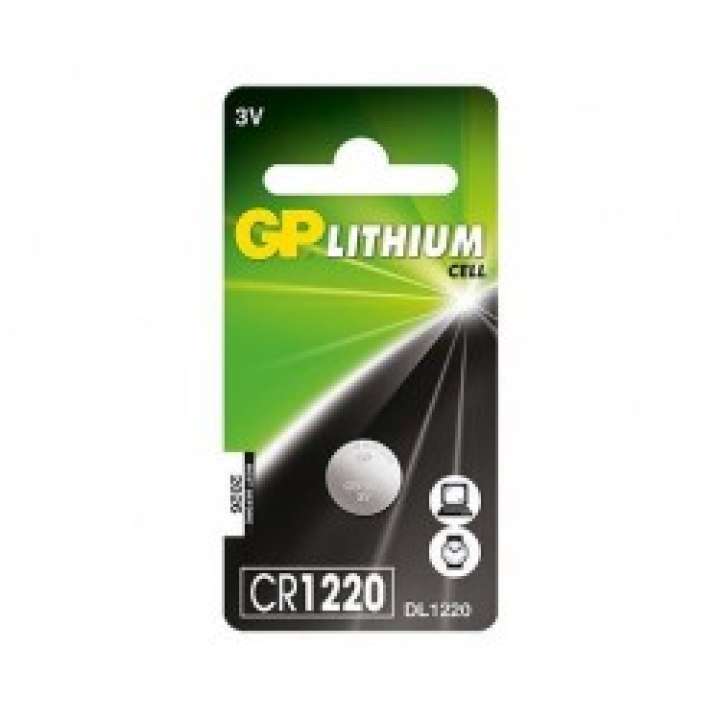 Priser på GP Lithium 3V CR1220 Knapcelle Batteri