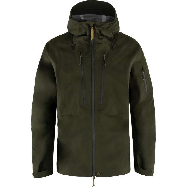 Priser på Fjällräven Mens Keb Eco-Shell Jacket (Grøn (DEEP FOREST/662) Large)