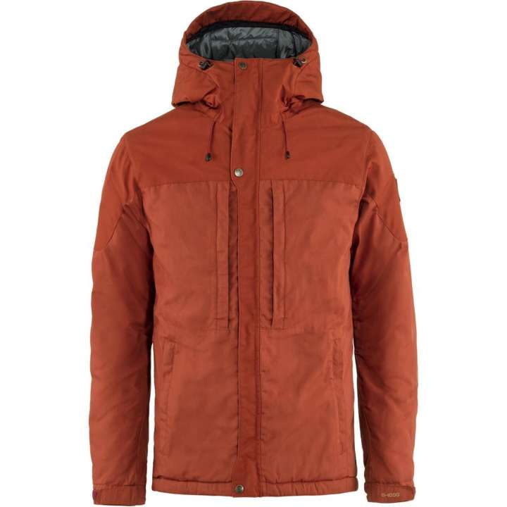 Priser på Fjällräven Mens Skogsö Padded Jacket (Rød (AUTUMN LEAF/215) Large)